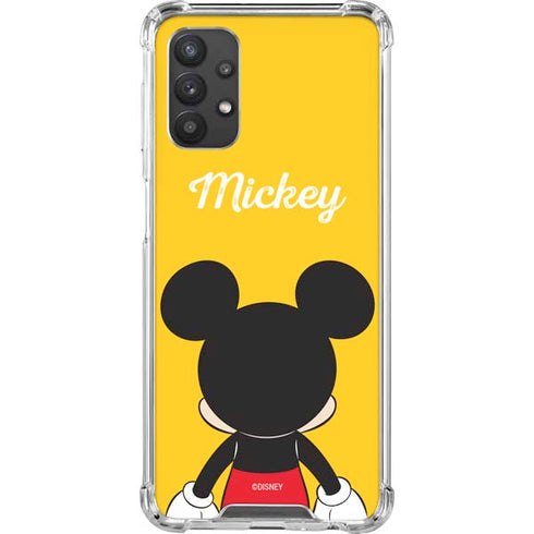 Disney Mickey Mouse Backwards Galaxy A32 5G Clear Case