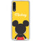 Disney Mickey Mouse Backwards Galaxy A50 Clear Case