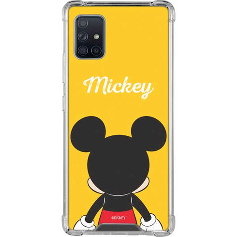 Disney Mickey Mouse Backwards Galaxy A51 5G Clear Case