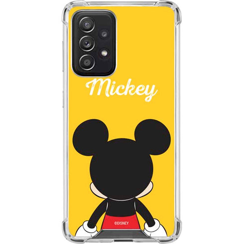 Disney Mickey Mouse Backwards Galaxy A52 5G Clear Case