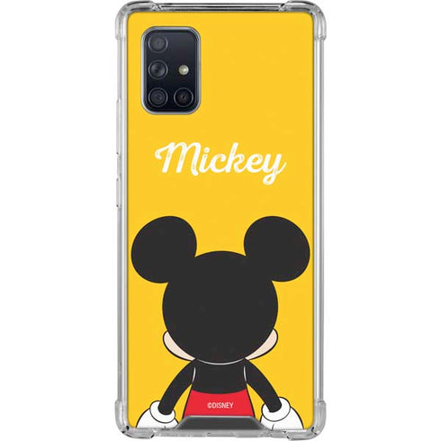 Disney Mickey Mouse Backwards Galaxy A71 5G Clear Case