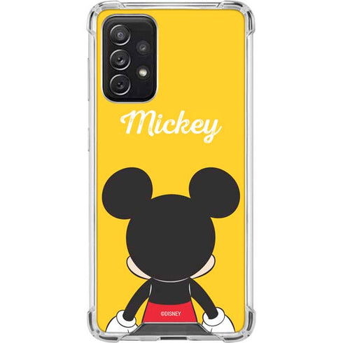 Disney Mickey Mouse Backwards Galaxy A72 5G Clear Case