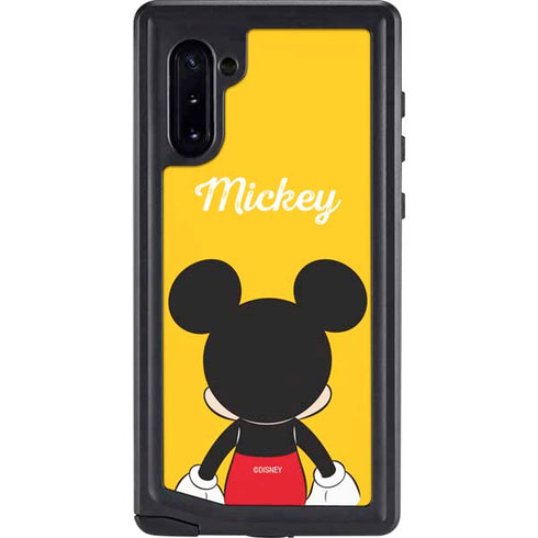 Disney Mickey Mouse Backwards Galaxy Note 10 Waterproof Case