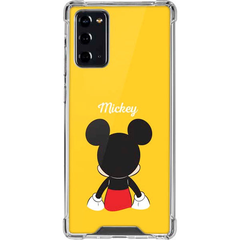 Disney Mickey Mouse Backwards Galaxy Note20 5G Clear Case
