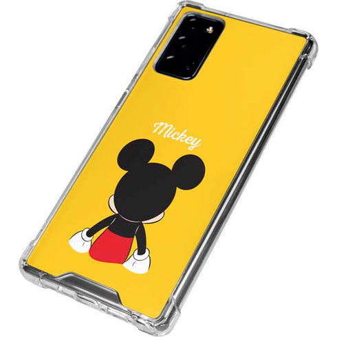 Disney Mickey Mouse Backwards Galaxy Note20 5G Clear Case