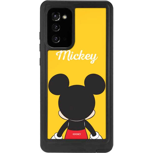Disney Mickey Mouse Backwards Galaxy Note20 5G Waterproof Case