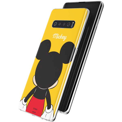 Disney Mickey Mouse Backwards Galaxy S10 Plus Skin