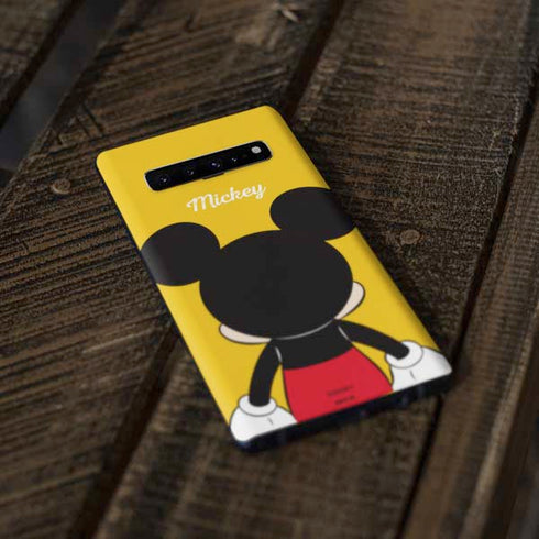 Disney Mickey Mouse Backwards Galaxy S10 Plus Skin