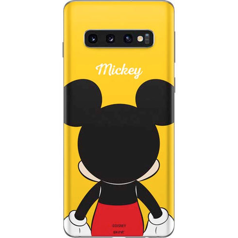 Disney Mickey Mouse Backwards Galaxy S10 Skin