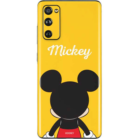 Disney Mickey Mouse Backwards Galaxy S20 Fan Edition Skin