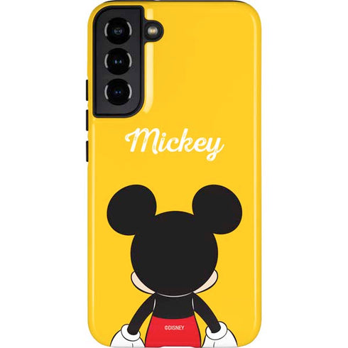Disney Mickey Mouse Backwards Galaxy S22 Plus Pro Case