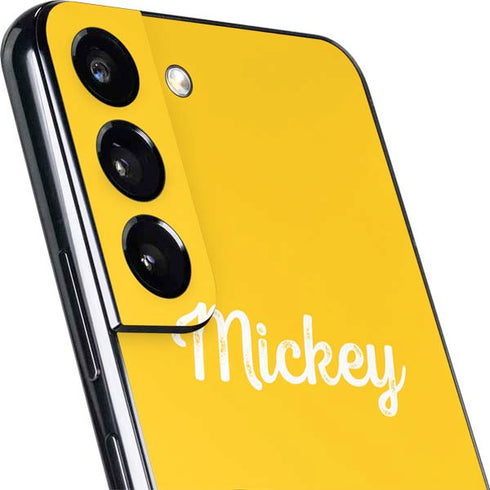 Disney Mickey Mouse Backwards Galaxy S22 Plus Skin