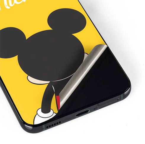 Disney Mickey Mouse Backwards Galaxy S22 Plus Skin