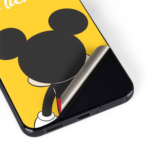 Disney Mickey Mouse Backwards Galaxy S22 Skin
