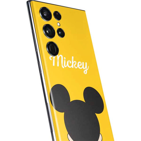 Disney Mickey Mouse Backwards Galaxy S22 Ultra Skin