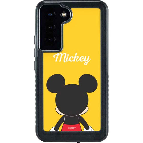 Disney Mickey Mouse Backwards Galaxy S23 Plus Waterproof Case