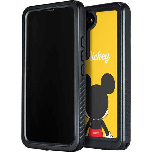 Disney Mickey Mouse Backwards Galaxy S23 Plus Waterproof Case