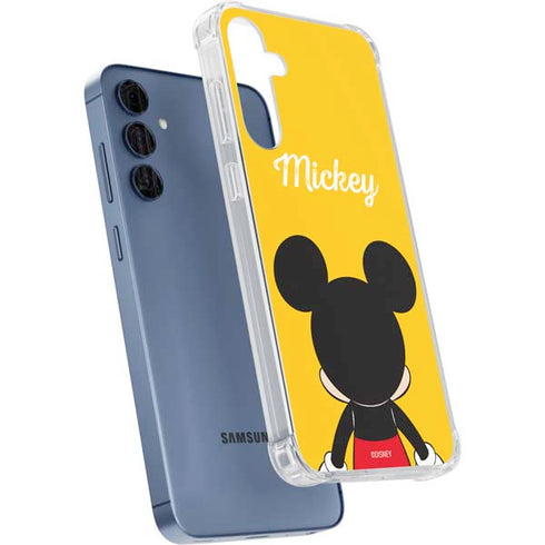 Disney Mickey Mouse Backwards Galaxy S24 Clear Case