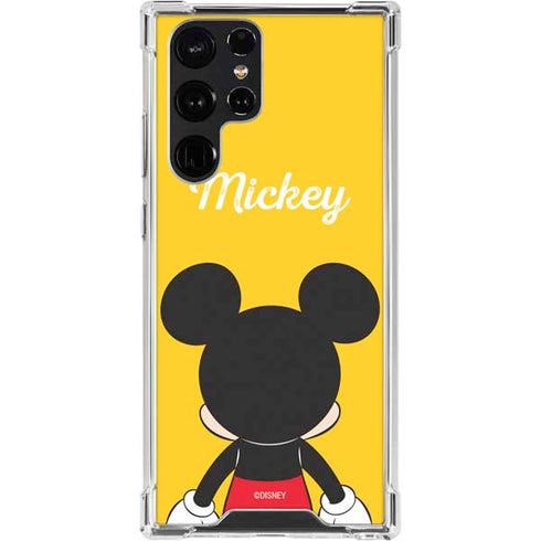 Disney Mickey Mouse Backwards Galaxy S24 Ultra Clear Case