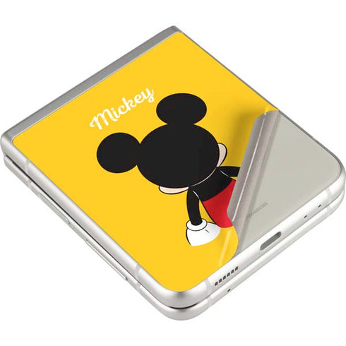 Disney Mickey Mouse Backwards Galaxy Z Flip3 5G Skin