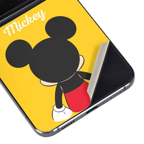 Disney Mickey Mouse Backwards Galaxy Z Flip5 5G Skin
