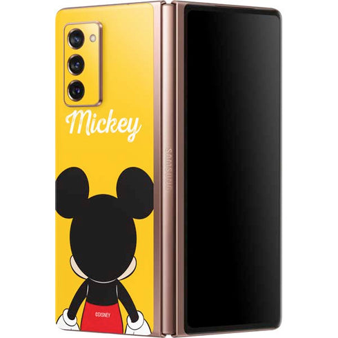 Disney Mickey Mouse Backwards Galaxy Z Fold2 5G Skin