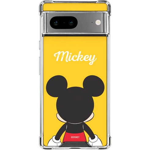 Disney Mickey Mouse Backwards Google Pixel 8 Clear Case