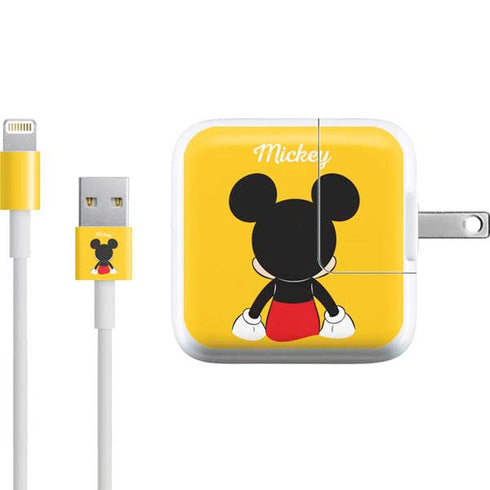 Disney Mickey Mouse Backwards iPad Charger (10W USB) Skin