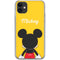 Disney Mickey Mouse Backwards iPhone 11 Clear Case