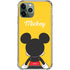 Disney Mickey Mouse Backwards iPhone 11 Pro Max Clear Case