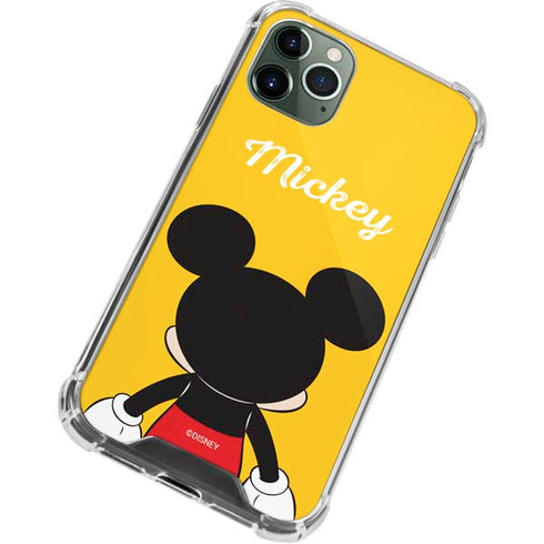 Disney Mickey Mouse Backwards iPhone 11 Pro Max Clear Case