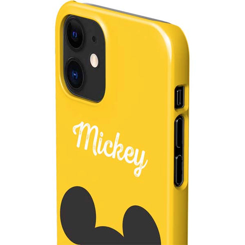 Disney Mickey Mouse Backwards iPhone 12 Mini Lite Case