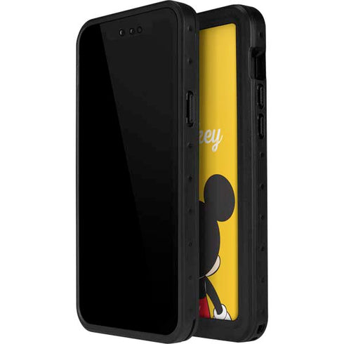 Disney Mickey Mouse Backwards iPhone 12 Mini Waterproof Case