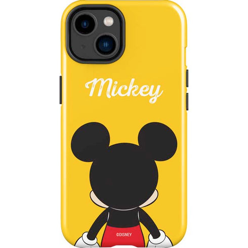 Disney Mickey Mouse Backwards iPhone 15 Plus Impact Case