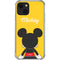 Disney Mickey Mouse Backwards iPhone 14 Plus Clear Case