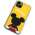 Disney Mickey Mouse Backwards iPhone 14 Plus Clear Case