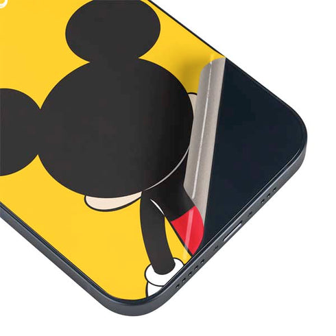 Disney Mickey Mouse Backwards iPhone 14 Plus Skin