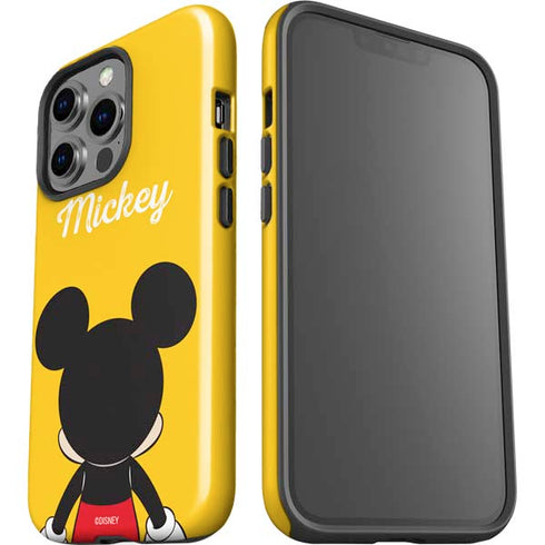 Disney Mickey Mouse Backwards iPhone 14 Pro Impact Case