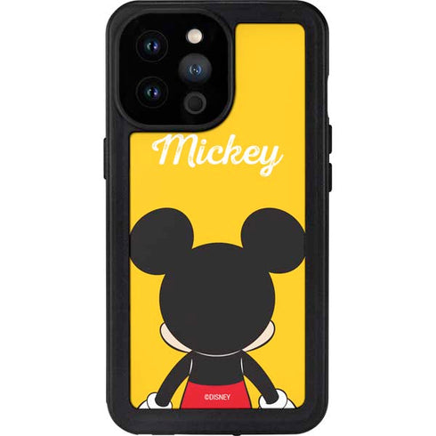 Disney Mickey Mouse Backwards iPhone 14 Pro Max Waterproof Case