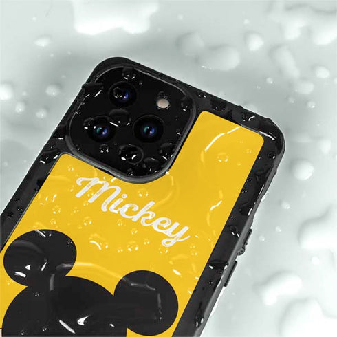 Disney Mickey Mouse Backwards iPhone 14 Pro Max Waterproof Case