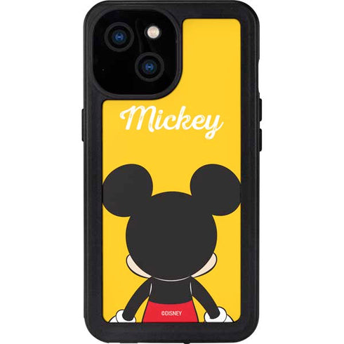 Disney Mickey Mouse Backwards iPhone 15 Waterproof Case