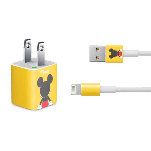 Disney Mickey Mouse Backwards iPhone Charger (5W USB) Skin