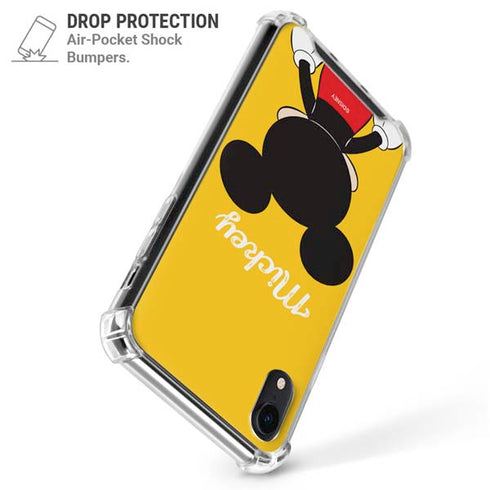 Disney Mickey Mouse Backwards iPhone XR Clear Case