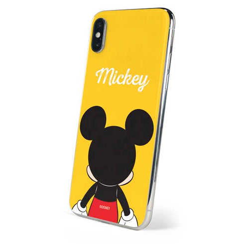 Disney Mickey Mouse Backwards iPhone XS Skin