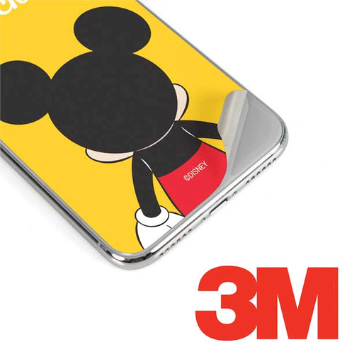 Disney Mickey Mouse Backwards iPhone XS Skin