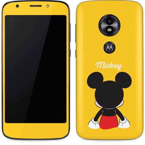 Disney Mickey Mouse Backwards Moto E5 Play Skin