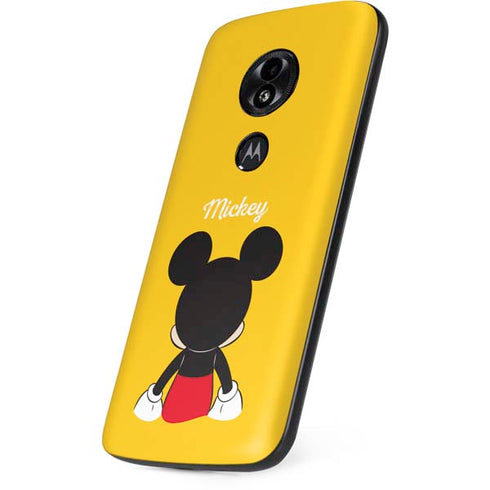 Disney Mickey Mouse Backwards Moto E5 Play Skin