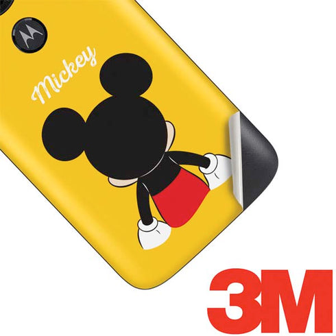 Disney Mickey Mouse Backwards Moto E5 Play Skin