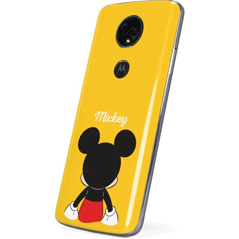 Disney Mickey Mouse Backwards Moto E5 Plus Skin