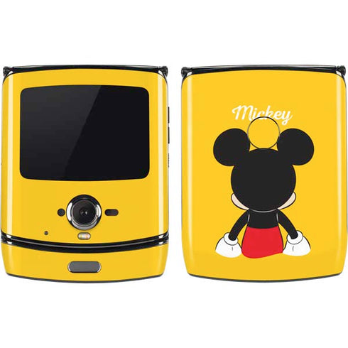 Disney Mickey Mouse Backwards Motorola RAZR Skin